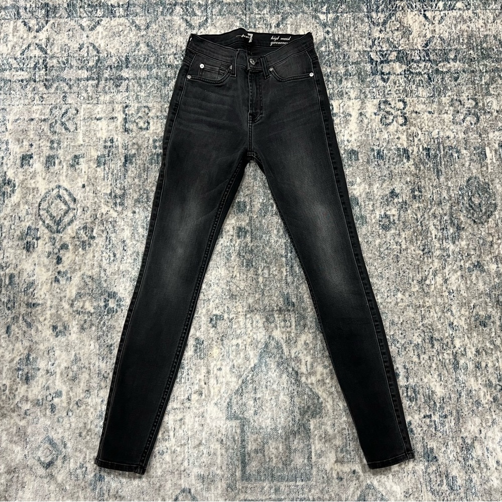 7 for All Mankind High Waist Gwenevere skinny jeans size 25
